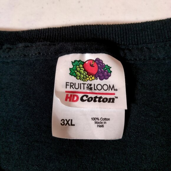 Skeleton Electric Guitar Shirt Men 3XL Graveyard Heavy Metal Halloween Lightning - Picture 7 of 9